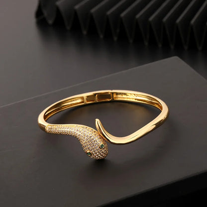 Fashion Leopard Open Cuff Bracelet