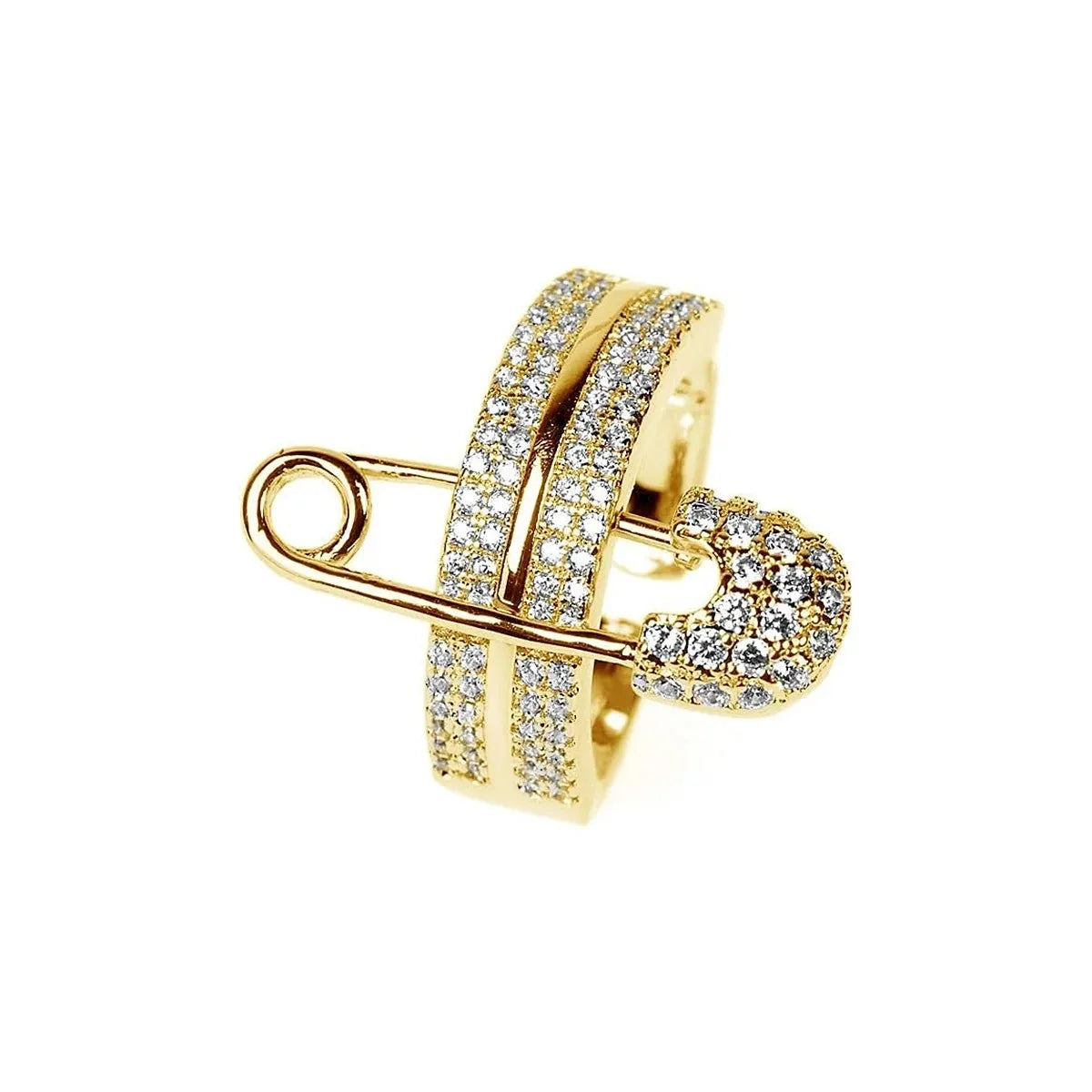 Three-Layer Zircon Ring